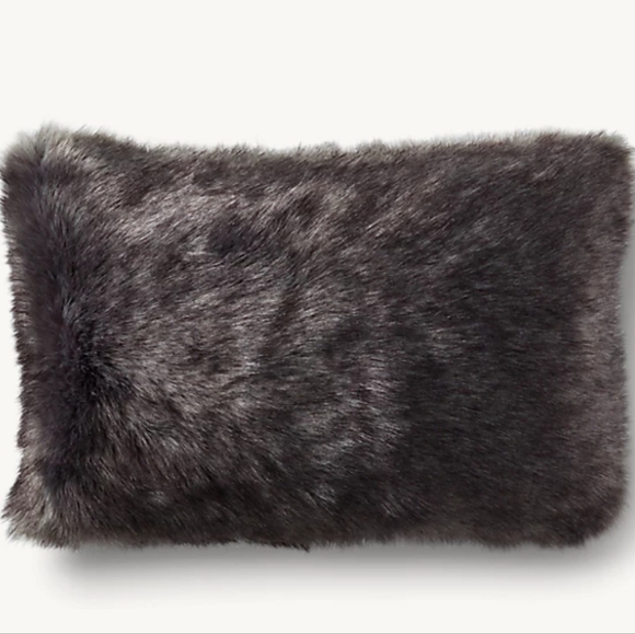 RH Faux Fur Pillow Cover